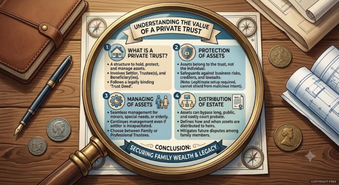 Private Trust – Protect, Manage and distribute the estate Private Trust – Protect, Manage and distribute the estate