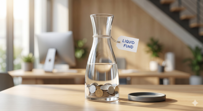 Use liquid funds – Don’t leave your cash idle