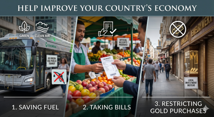 Help improve your country’s economy Help improve your country’s economy