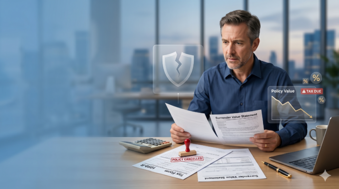 Tax Implications when you Discontinue life insurance policy Tax Implications when you Discontinue life insurance policy