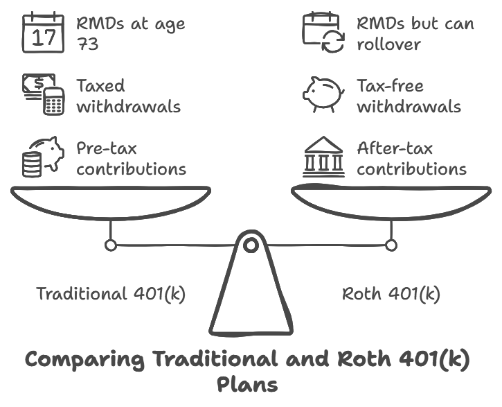 Types of 401k plans