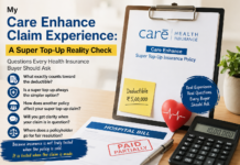 My Care Enhance Claim Experience: A Super Top-Up Reality Check Care Enhance super top-up health insurance claim experience and deductible discussion